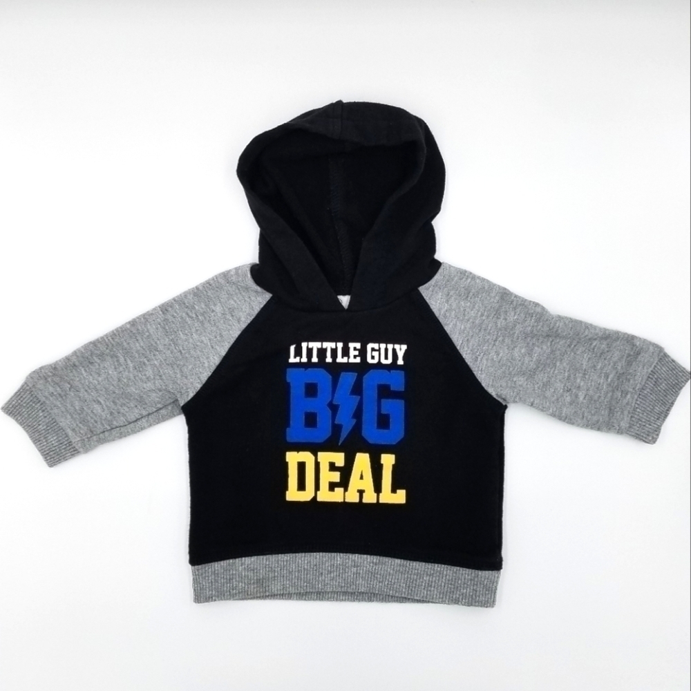 Koala Kids Little Guy Big Deal Hoodie 3m